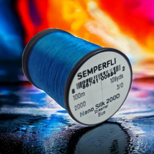 Semperfli Nano Silk Streamer 200D Blue